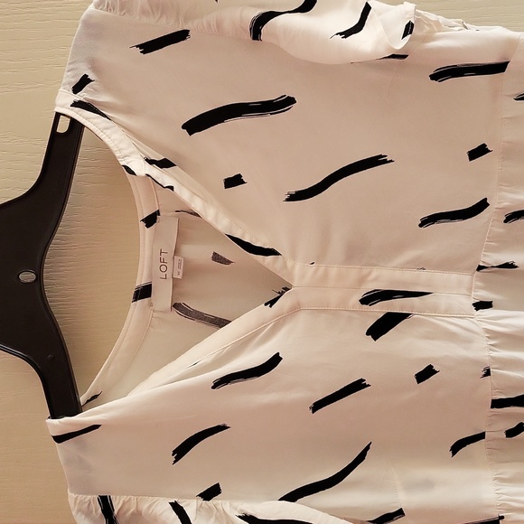 Loft high low brush strokes Maxi - Picture 2 of 5